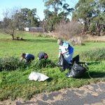 people weeding